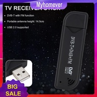 [MYHO] DVB-T DAB FM USB 2.0 Stick Digital TV Antenna Receiver SDR Video Dongle