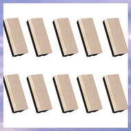 (RKMW) 10 Pack Chalkboard Erasers Wool Felt Eraser Dustless Wood Chalk Eraser Blackboard Eraser Clea