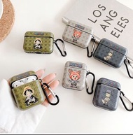 5194海賊王魯夫喬巴索隆蘋果APPLE AIRPODS PRO 第一二三代無線藍牙耳機防摔硅膠保護套