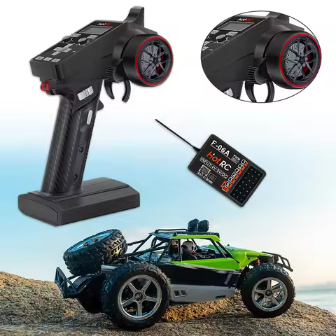 6-Channel Car and Ship Model Remote Control 2.4G RC Remote Controller RC Car Boat Tanks Remote Contr