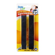Steve & Leif Super Grip Hook And Loop Velcro Strips (Black/White)(4 Sets) (Min Purchase 2)