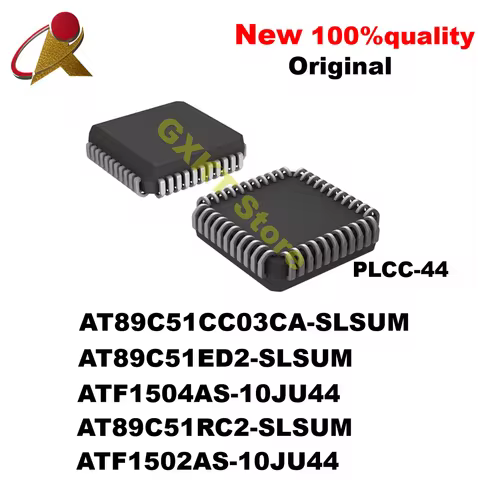 (1piece)100% New Original AT89C51CC03CA-SLSUM AT89C51ED2-SLSUM ATF1504AS-10JU44 AT89C51RC2-SLSUM ATF