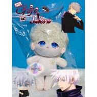 Plush DOLL ANIME GOJO SATORU JUJUTSU KAISEN | Cotton DOLL ANIME JUJUTSU KAISEN SATORU GOJO 20CM | Pl