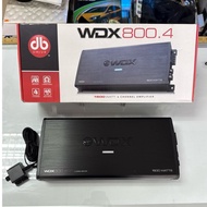 DB drive WDX 800.4 channel amplifier 1600watt