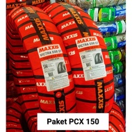 Paket Ban Tubeless Maxxis 100/80 + 120/70-14 TL.&amp; 100/80-14 +