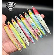 Jig Bait [Send 1-3 Days] Jigkari SALTY Model Size 60G Japanese Grade Foil Standard Coating Paint Wor
