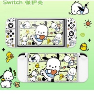 Cute Pochacco Nintendo Switch Oled PC Cover Hard Protective Case Shell Casing