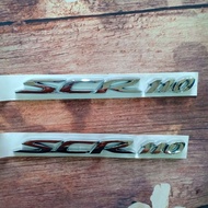 Tem chữ nổi xe SCR 110