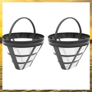 (P U T L)2Pack No.4 Reusable Coffee Maker Basket Filter for   Filters, Fit Most 8-12 Cup Basket Drip