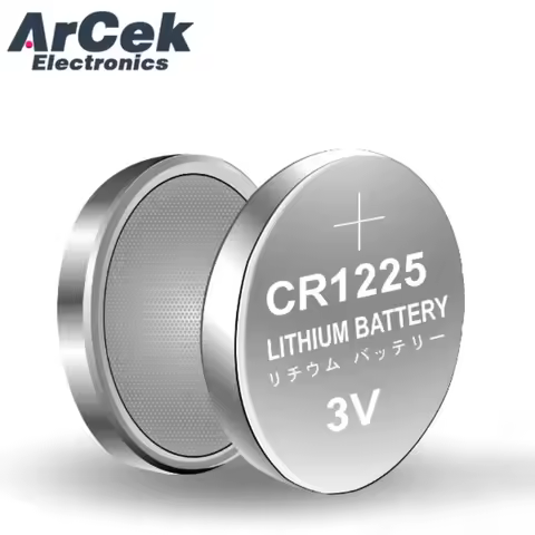 2PCS 3V 50mAh CR1225 Coin Cells Batteries CR 1225 DL1225 BR1225 5020LC LM1225 Lithium Battery for Wa