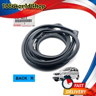 ยางขอบประตู หลัง-ขวา 1ชิ้น สีดำ แท้ Toyota  ขนาด 186x2x1 จำนวน 1 Piece AVANZA F600 F601 F602 ปี2004 