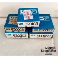 BEARING KOYO FIBER 6202/6201/6300/6303/6004/6301/6001/6204/6304/6305/6322