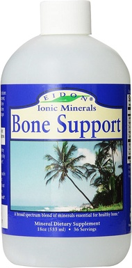 Eidon Ionic Minerals Bone Support Liquid Supplement - Ionic Trace Mineral Drops to add to Water for