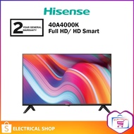 Hisense 32'' 32A4000H A4000H / 40'' Full HD 40A4000K Smart A4000K Series TV Television Replace 40A40