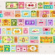 Washi Tape - Labofline (LINE STUDIO) : Fruit Jam / Cute Ephemera / Kawaii Tickets & Labels / Sweets