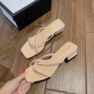 DÉP QUAI NGANG NỮ GÓT NHỌN CAO 10P FOM CHUẨN