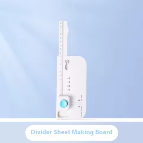 Page splitter, cutting board, paper cutter, making board, making divided index pages
