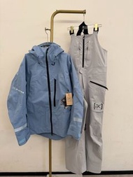 【全新行貨】Burton AK 3L GORE-TEX PRO 霧霾藍套裝