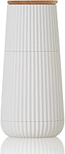 Pepper/Salt Mill Ø5.8Xh12.3Cm, White, Scape, Ad Hoc