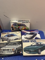 1/24 Hasegawa Jaccs Civic Tamiya BMW M635 CSI 850i Fujimi Honda NSX Type R