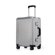 Cara Sheep 20 Inch Universal Wheel Trolley Case CX8635-Silver Gray