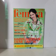 MAJALAH FEMINA COVER NATASHA NO.06 FEBRUARI 2005