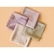 The Hijab Co - Aurelia Square Scarf Premium Voile mix Organdi - Tudung Bawal Senang Bentuk