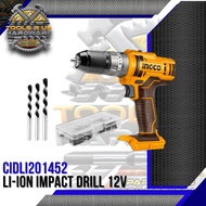 INGCO LITHIUM-ION IMPACT DRILL 20V (CIDLI201452) | CORDLESS TOOLS | INDUSTRIAL | BETTER LIVING