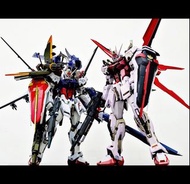 Metal-Build MB 完美突擊高達 &amp; 嫣紅突擊高達 (鳳凰背包)- Perfect Strike Gundam全裝備 (飛西+炮劍) +閃電+零式炮筒+紅迷背包+王者之劍 - Strike Gundam &amp; Sword &amp; Launcher &amp; Aile &amp; Gunbarrel &amp; Lighting Striker &amp; Flight unit Alternative ver. &amp; Caletvwlch 日行PB限定 內盒check件, 全新