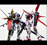 Metal-Build MB 完美突擊高達 & 嫣紅突擊高達 (鳳凰背包)- Perfect Strike Gundam全裝備 (飛西+炮劍) +閃電+零式炮筒+紅迷背包+王者之劍 - Strike 