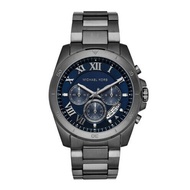 นาฬิกาข้อมือผู้ชาย Michael Kors Brecken Blue Dial Men's Chronograph Watch MK8582