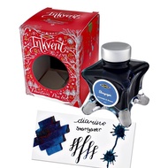 UK Diamine Fountain Pen Ink Bottle, Diamine Inkvent Red Edition Stargazer Shimmer & Sheen 50ml