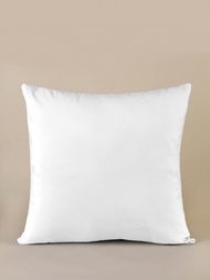 素色靠墊套簡約白色滌綸抱枕套不含枕芯適用於客廳家居裝飾
