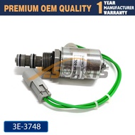 12V Solenoid Valve 3E-3748  for Caterpillar 24H 824G 825G 826G 844 950F 950F II 960F