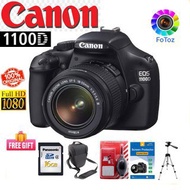 Canon EOS 1100D 18-55mm f/3.5-5.6 Digital SLR Camera For Beginner