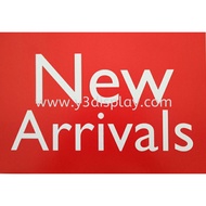 10pcs - "New Arrival" Card
