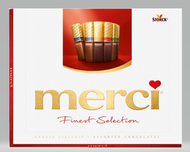 MERCI - 朱古力 (紅色禮盒) 250克