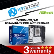 ASROCK Z690M-ITX/AX DDR4 MINI-ITX INTEL MOTHERBOARD - ASRK-Z690M-ITX/AX