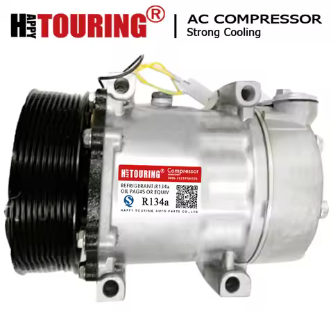 SD7H15 air Conditioning conditioner ac compressor For RENAULT TRUCKS VOLVO FE II Diesel Engine TAD57