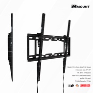 M mount 323A ขาแขวนทีวี Extra Slim 37"- 70" Tilt Curved & Flat panel TV wall mount (1.4) Max VESA 60