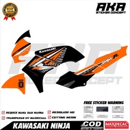 Kawasaki Ninja R 2013 striping Sticker, maxdecal transparent (can be requested)