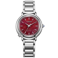 May JDM NEW ★ WATCH  Citizen Women's Sapphire Glass Waterproof Watch EM1090-78X  Wine Red Dial with 