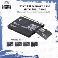 PSP MICRO SD TO MEMORY STICK MS PRO DUO ADAPTER CONVERTER / MEMORY CARD 16GB 32GB 64GB for PSP Game 