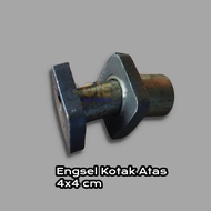 Engsel Kotak Tanam Hollow 4x4 44 40x40 | Ornamen Pagar Besi dan Tralis