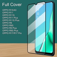 2PCS OPPO R17 Pro R15 A3 R11 R11S R9 R9S Plus Full Cover Tempered Glass Screen Protector 2.5D 9H Protective Screen Guard Film