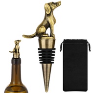 Vintage Labrador Retriev Shape Wine Stopper Bottle Stoppers for Champagne Saver Accessory