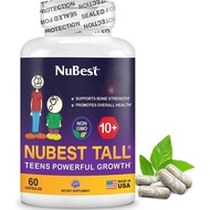 NuBest Tall 10+ Premium Height Support for Ages 10 and Up | Advanced Bone Growth Formula with Calciu