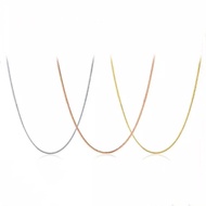 Rose Gold Hengsheng Clavicle Chain Gold AU750 Lutein Necklace White White Gold Jewelry Colorful Gold