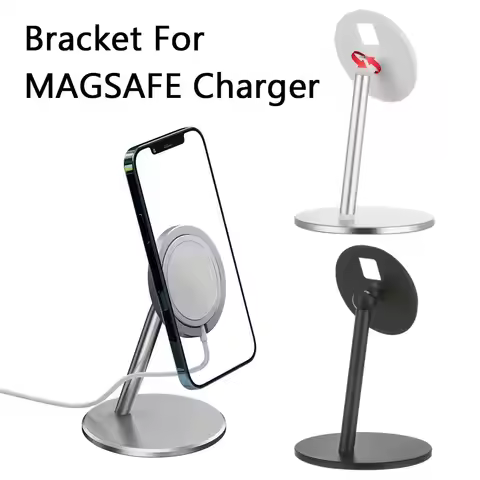 Phone Holder Stand for MagSafe Charger Adjustable Bracket for iPhone 12/iPhone 12 Pro/iPhone 12 Pro 