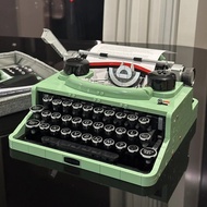 Retro Typewriter 21327 Assembled Building Blocks Educational Toys Creative Model Adults High Difficu